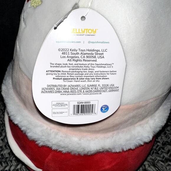 NWT Squishmallow 13" NICOLETTE MRS Claus Plush Doll Toy - Picture 6 of 6
